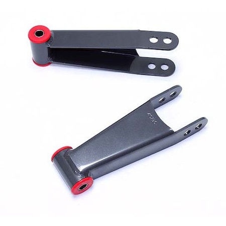 Maxtrac Suspension REAR LOWERING SHACKLES 410730